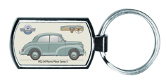 Morris Minor Series II 2dr saloon 1952-54 Keyring 4